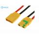 2 Pin Xt90 Male Female Bullet Charging Cable 14 Awg Silicone Wire Harness 30cm