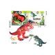 B / O Walking Tyrannosaurus Dinosaur Toys For Toddlers W / Light Roar Sound
