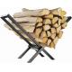 23 Inch Firewood Holder for Easy Storage and Carrying of Logs in Indoor Fireplace