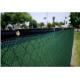 Wind Protection Privacy Fence Netting With Chain Link Knitted High Density Polyethylene