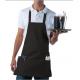 100% Cotton Chef Kitchen Aprons With Pockets Quick Dry Wrinkle Resistance
