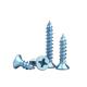ZINC Plated C1022 Metric Measurement System Self-Tapping Screw with Cross Flat Head