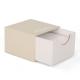 Custom Eco Friendly Luxury White Slide Drawer Clothes Garment Apparel Packaging Boxes