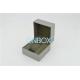 High Class Single Watch Boxes Grey Velvet Lining With Watch Pillow