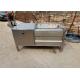 Stainless Steel Fruit Washing Machine For Industry High Speed 1.5kw Power