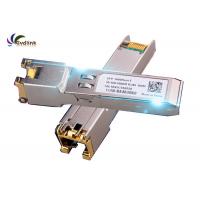 1310nm SFP-1000BaseT 1.25Gb/s RJ45 100m Copper Sfp Transceiver