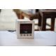 Intelligent Panel Mount Frequency Meter ,  Single Phase Digital Frequency Indicator White Color