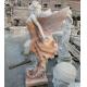 Marble Angel Sculpture Greek Life Size Natural Stone Garden Statue