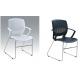 meeting room plastic stack arm chair furniture/stackable plastic visitor arm chair