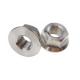 Titanium  Custom Fasteners Hex Flange Head Nuts For Auto Parts  Bolts Screws