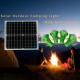 10% 50% 100% Brightness Solar Powered Led Bulb Shacks Huts Garage Solar Light
