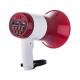 30W Rechargeable USB/TF Handheld Megaphone Blue-White/Red-White Reach Outdoor up to 500m