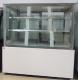 2M Sliding Door Commercial Cake Display Freezer Showcase Two Layers with Digital Thermostat