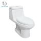 Traditional Single Piece Water Closet Commode Anti Stain Glazed Odor Isolation