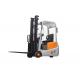 Counterbalance 3 Wheel Electric Forklift Truck Hydraulic Driving