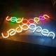 Outdoor Flexible Waterproof RGB Acrylic Sign Flex LED Neon Sign Custom Signs Letter Advertising