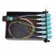 Optical Fiber Patch Cord SC 2 Port Mpo Cassette Patch Panel Type Cable Fiber Patch Panel