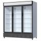1592L 3 Doors Commercial Glass Door Freezer Beverage