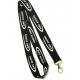 Silk Screen Printing Satin Ribbon Custom Polyester Lanyards with Customized Logo And Color