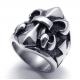 Tagor Jewelry Super Fashion 316L Stainless Steel Casting Ring PXR367