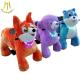 Hansel kids indoor animal motorcycle riding toys and walking animal toys for sale with plush riding animals zippy pets