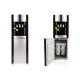 3 Tap Pipeline Water Dispenser Free Standing Built In Filtration Housing Compressor cooling