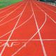 Rubberized Outdoor Running Track Flooring Multi Purpose Sports Areas