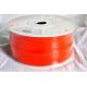 Orange Color Polyurethane Round Belt Resistant To Abrasion Oils And Chemicals For Textile Industry
