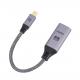 Braided Aluminum Display Port Cord Thunderbolt To HDMI Adapter For MacBook