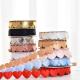 1.5cm*9m 2.5cm*9m Heart Shape Valentine's Day Polyester Gift Ribbon For Luxury Gift Packaging