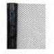 Black / Clear Printed ESD Grid Curtain Anti Static PVC Sheet With Carbon Lines