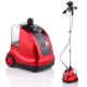 High Power Home Clothes Steamer Red Easy Movement Clothes Ironing Machine