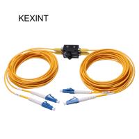 Duplex Inline Variable Optical Attenuator LC UPC Multi Signal Attenuation