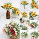 Artificial hand-held bouquets, artificial plants, and fake flower bouquets