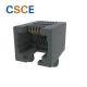 Unshielded RJ11 PCB Mount Connector 53A Series Current Rating 1.5A For Network Cable