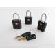 TSA 12091 Luggage Key Lock / Travel Bag Locks PC Material 25.7g Free Samples