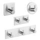 Heavy Duty Self Adhesive Towel Hooks Square Towel Hook For Hanging