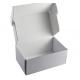 Rectangle Small Cardboard Storage Boxes With Lids Texture Paper Bowknot Design
