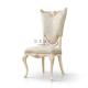 Latest Design Classic European Style High Back Wooden Dining Chair