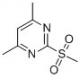 4,6-Dimethyl-2-methylsulfonylpyrimidine [35144-22-0]