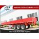 3 Axle Side Wall  Semi Trailer  Cargo Container Trailer For Africa
