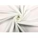 170GSM 84% Polyester Knitting Fabric Elasticity For Bathing Suit White