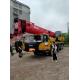 Yellow and Red Mobile Truck Crane For Sale 55 Tons Direct Source Max Working Height 45.5 Meters