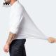 European Men's Four-Sided Elastic Non-Ironing Long-Sleeved Shirt for Effortless Style