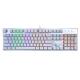 USB Mechanical Gaming Keyboard 104 Keys Metal Panel Ideas for Gamers and Office