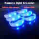 2024 DMX 512 Lighting Remote Controlled LED Bracelet RGB Pulseras Brasil luz gira Pulseras LED Con Control DMX