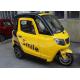 Central Lock 1620mm Wheelbase Electric Motor Tricycle
