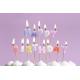 Beautiful Color Happy Birthday Candle Letters , Custom Alphabet Candles For Cakes