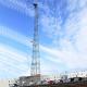 4 Legged Angle Steel Mobile Communication Tower 5G Signal Microwave WIFI