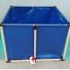 PVC Coated Customized Tarpaulin Fish Tank , 3200L Cold Resistance Fish Tank